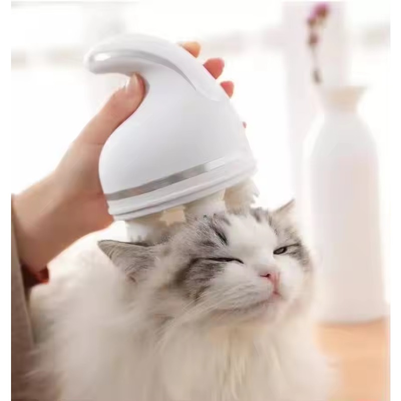 Scalp Massager Electric - Alat Pijat Kepala 3D Otomatis Silikon