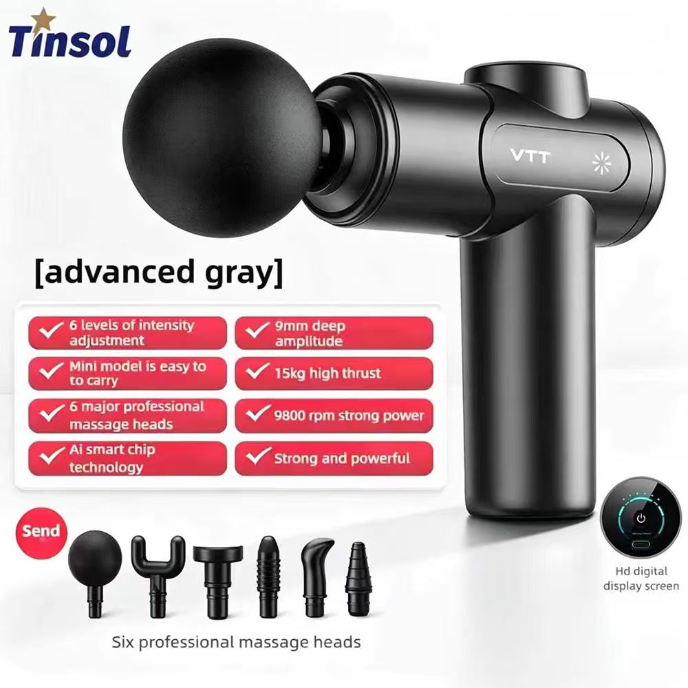 Scalp Massager Electric - TINSOL Electric Fascia Gun Alat Pijat