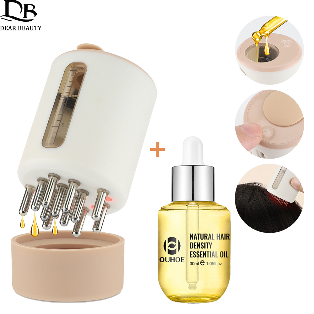 Scalp Massager Electric - Sisir pijat kepala getaran elektrik +