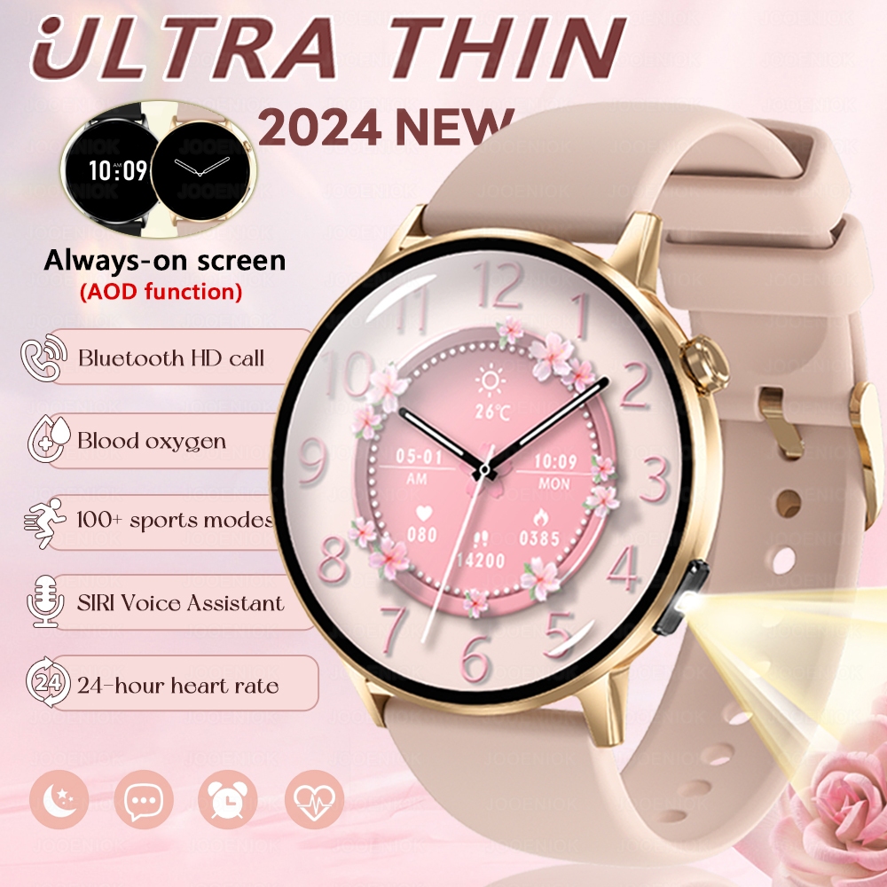 Health Wellness Trends 2026 - Jam Tangan Pintar AMOLED 1,32 inci