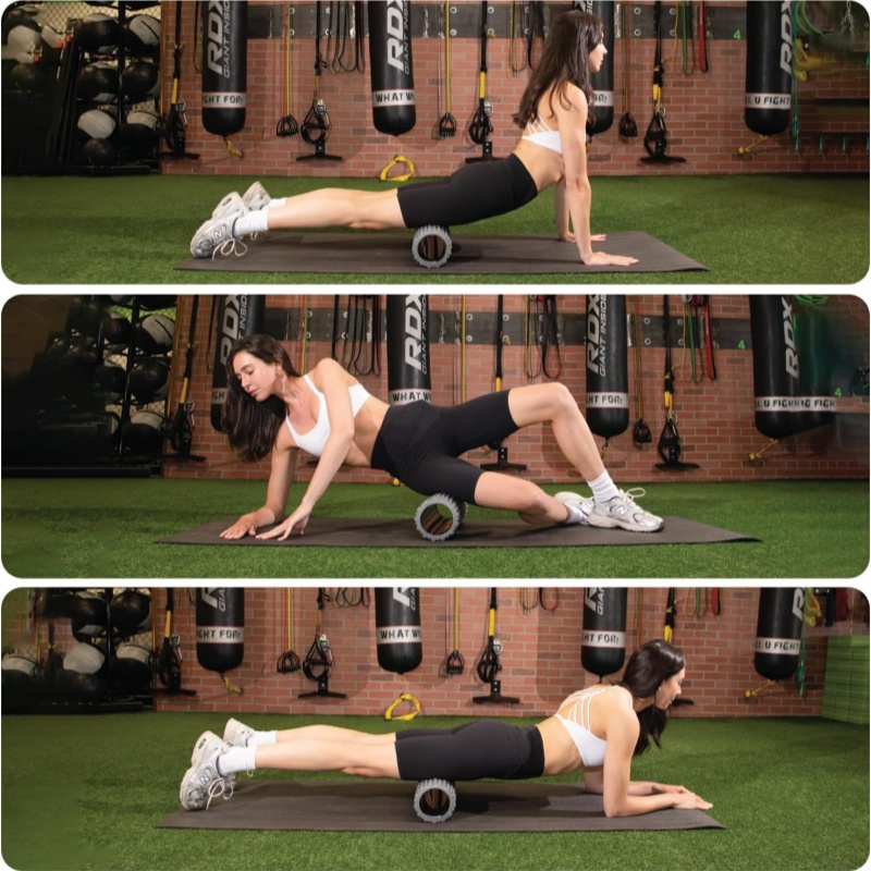 Rol busa bertekstur untuk pija - Foam Roller Trigger Point ulasan dan harga