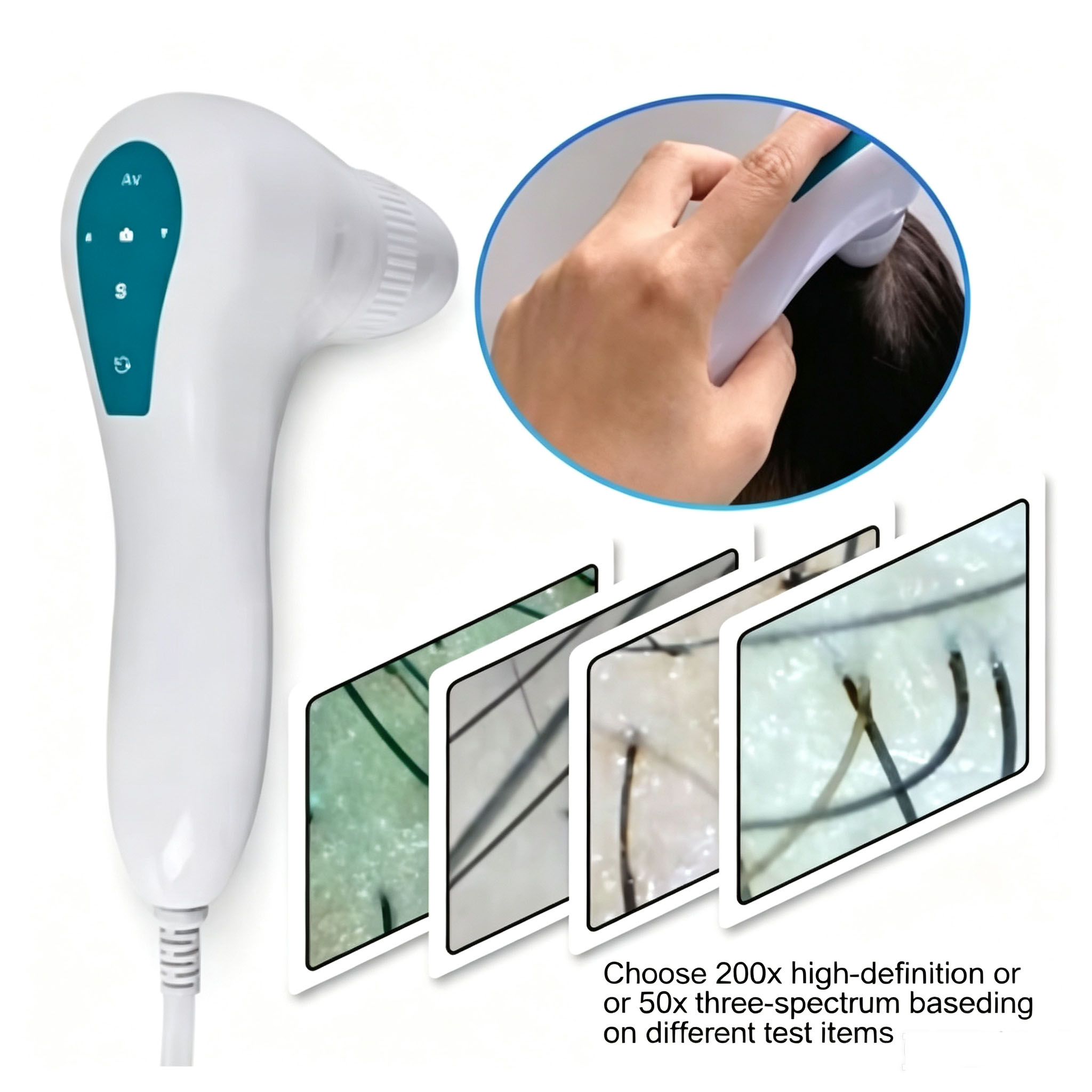 Detektor Folikel Rambut Anti R - Scalp Massager Electric ulasan dan harga