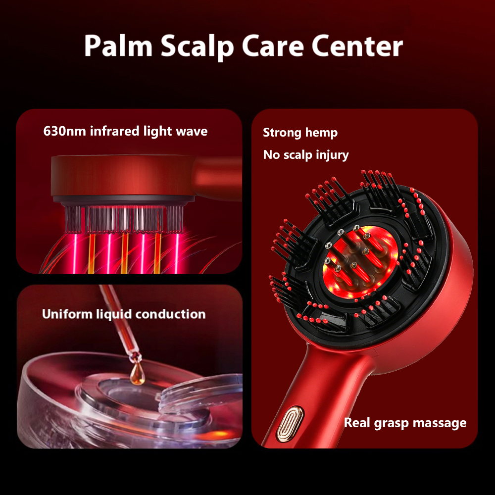 Sisir Pijat Elektrik, Alat Pij - Scalp Massager Electric ulasan dan harga