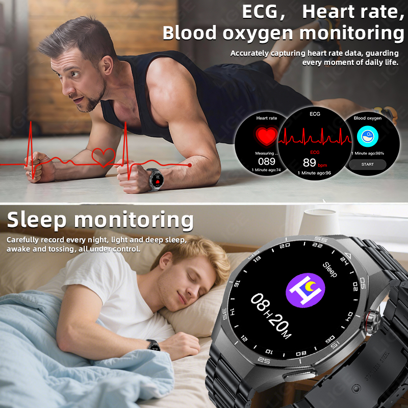 Jam Tangan Pintar LIGE ECG Unt - Health Wellness Trends 2026 ulasan dan harga