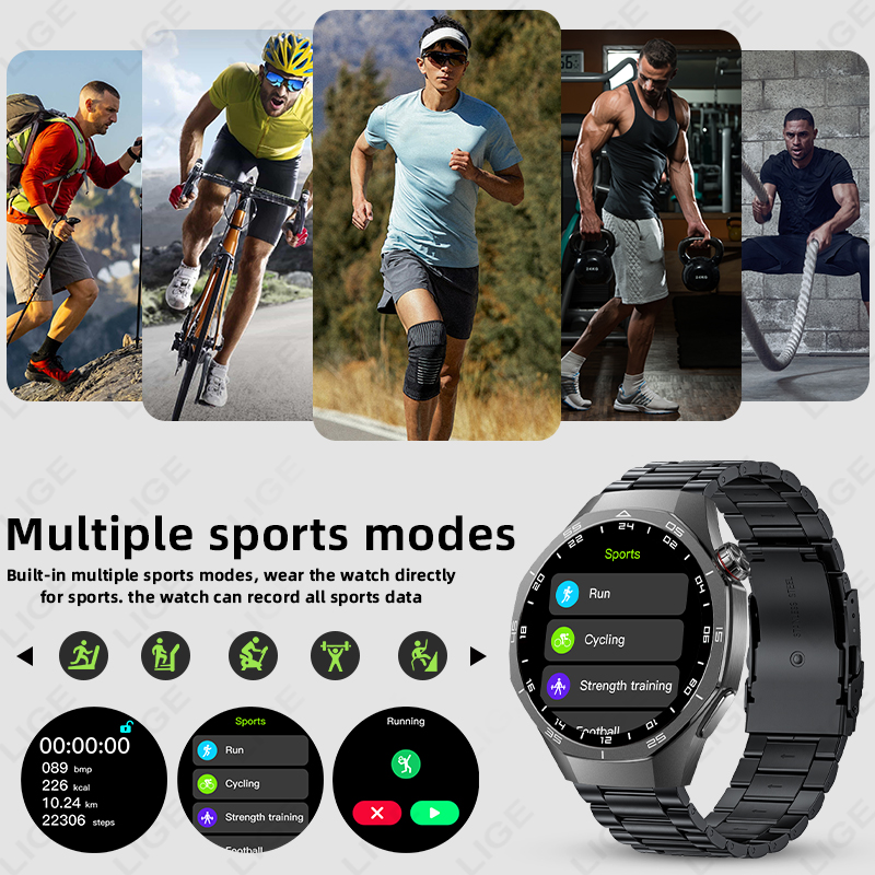 Jam Tangan Pintar LIGE ECG Unt - Health Wellness Trends 2026 ulasan dan harga