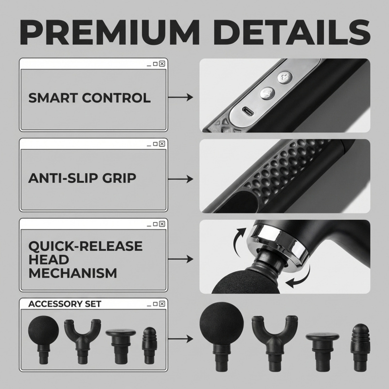 Pistol Pijat Otot Elektrik den - Scalp Massager Electric ulasan dan harga