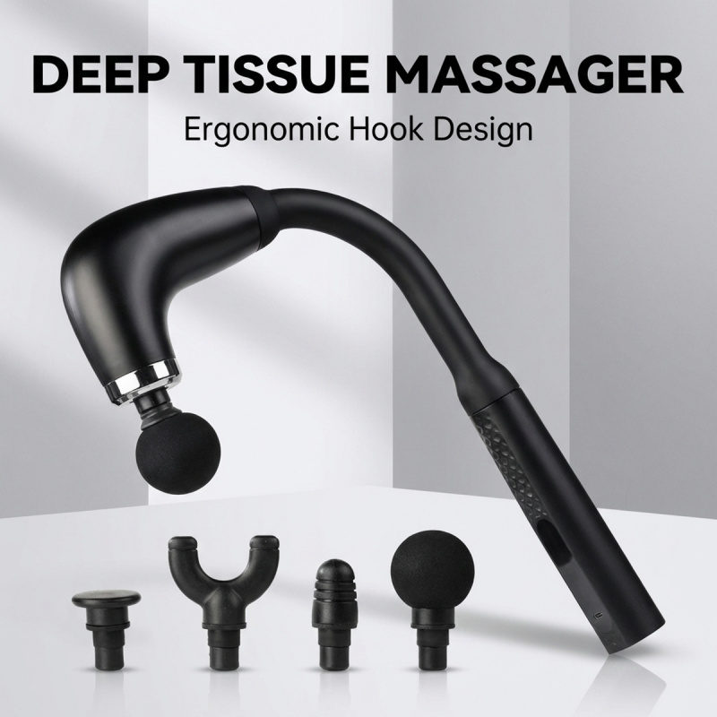 Pistol Pijat Otot Elektrik den - Scalp Massager Electric ulasan dan harga