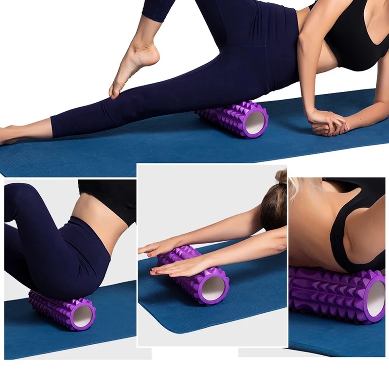Rol Yoga Busa Grid 30cm, Alat  - Foam Roller Trigger Point ulasan dan harga