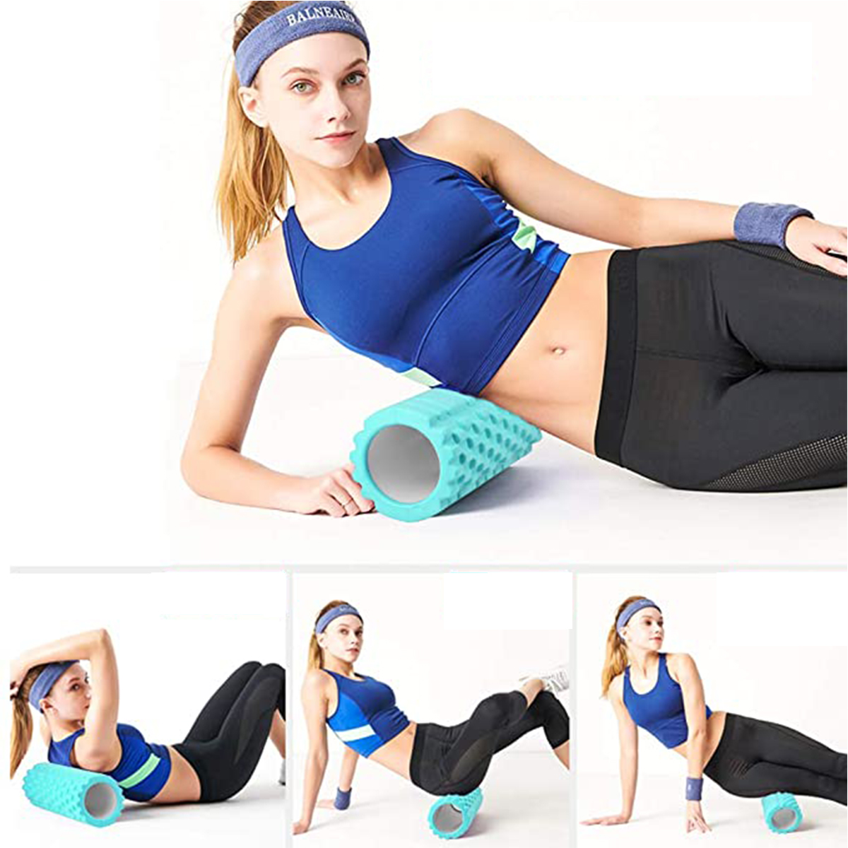 33*14cm Yoga kolom busa sumbu  - Foam Roller Trigger Point ulasan dan harga