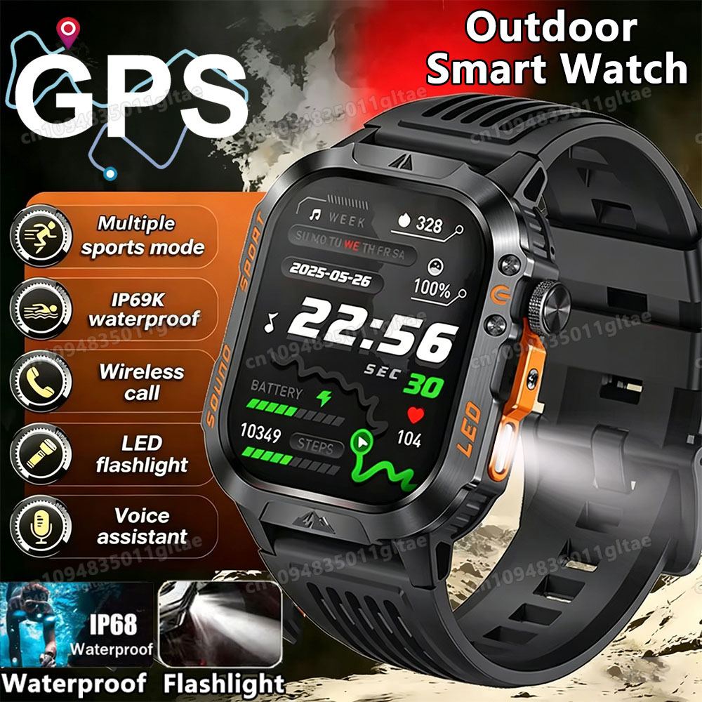 Jam Tangan Pintar Militer Baru - Health Wellness Trends 2026 ulasan dan harga