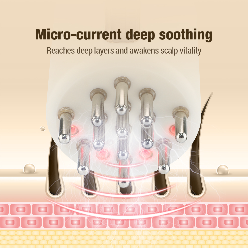 Sisir pijat kepala getaran ele - Scalp Massager Electric ulasan dan harga