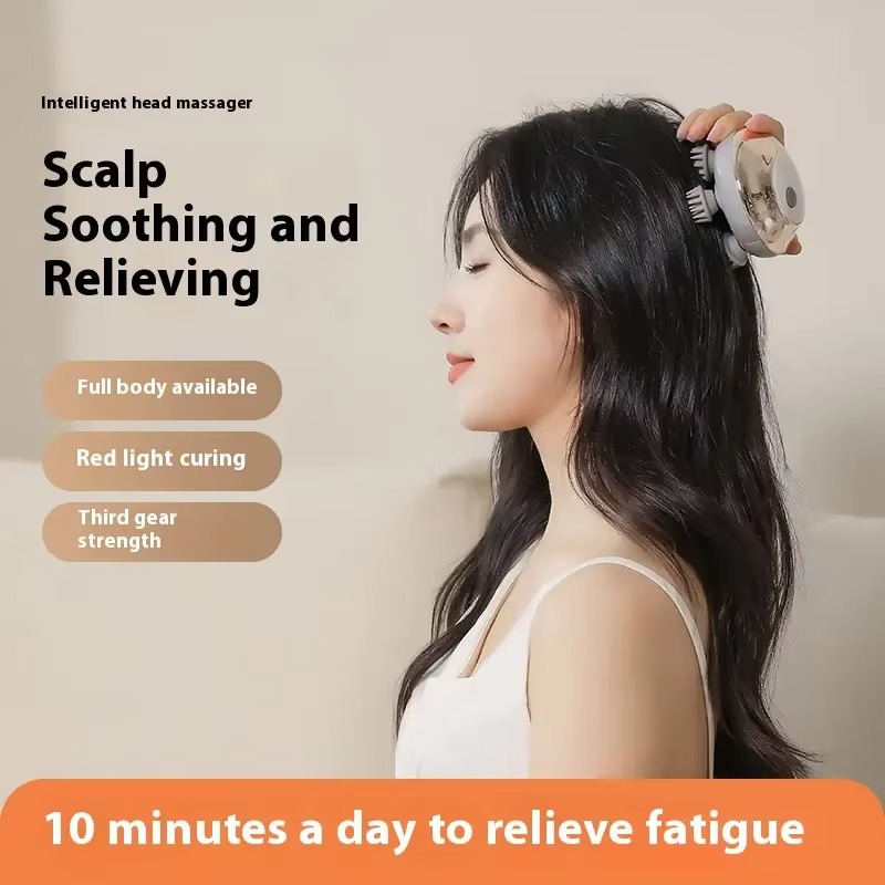 Alat Pijat Kepala Mini Isi Ula - Scalp Massager Electric ulasan dan harga