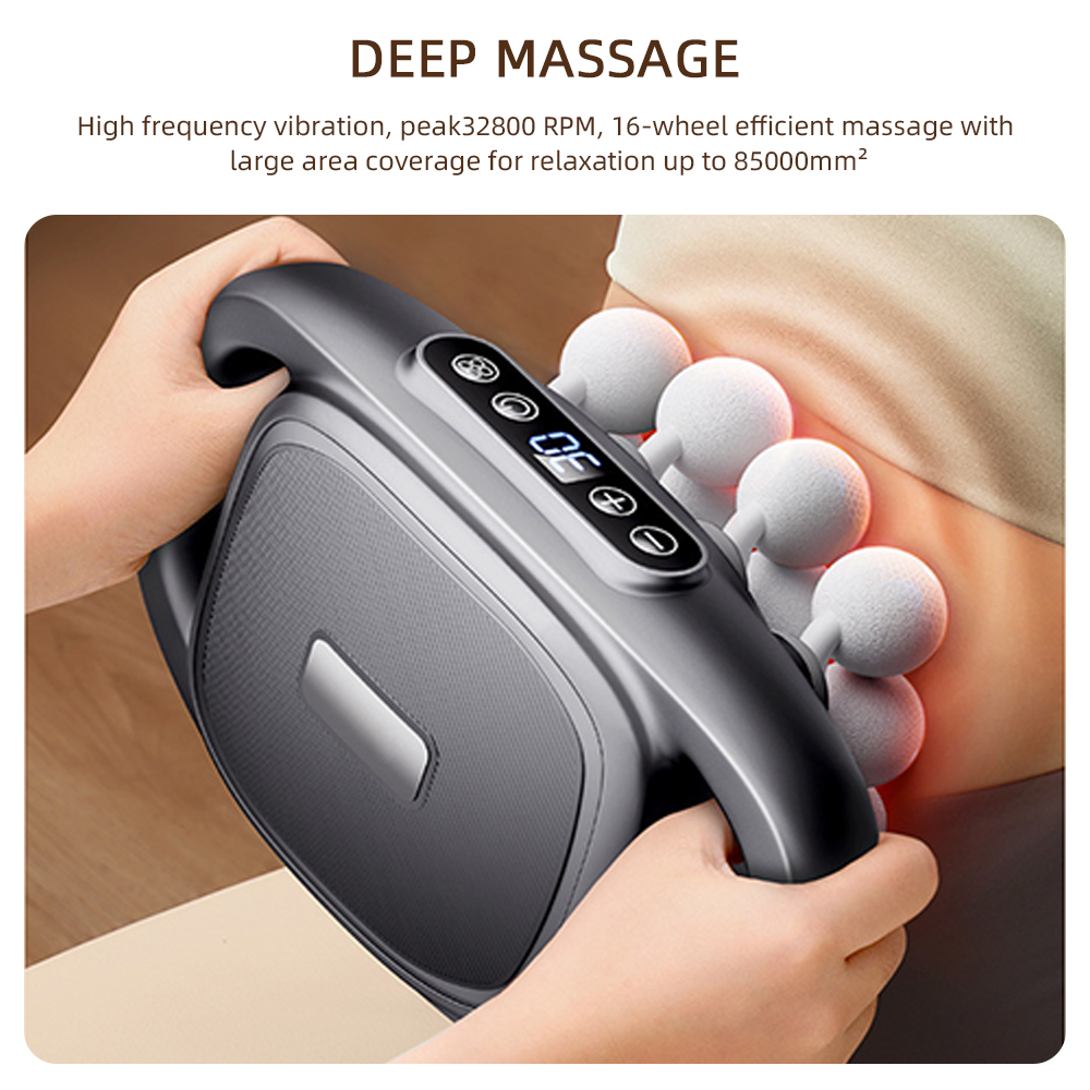 Pistol Fasia 16 Kepala Pistol  - Scalp Massager Electric ulasan dan harga